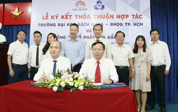 Trường ĐH Bách khoa và Công ty CP VIG INVEST hợp tác nghiên cứu và thương mại hóa các sản phẩm vật liệu xây dựng