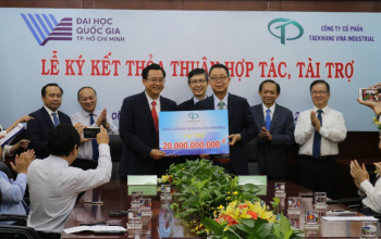 Lễ Ký kết thỏa thuận hợp tác giữa ĐHQG-HCM và Công ty Cổ phần Taekwang Vina