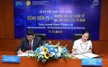 Trường ĐH Quốc Tế và Bệnh viện FV hợp tác đào tạo chuyên môn kỹ thuật