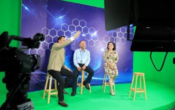 Khánh thành studio tích hợp - nơi sản xuất các chương trình truyền thông và thực tập của sinh viên