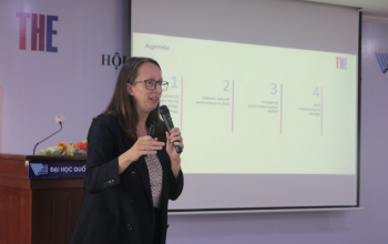 ĐHQG-HCM PHỐI HỢP THE TỔ CHỨC HỘI THẢO VỀ XẾP HẠNG ĐẠI HỌC QUỐC TẾ
