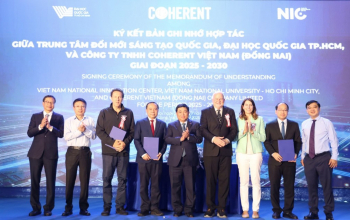 ĐHQG-HCM, NIC và COHERENT ký kết thoả thuận hợp tác phát triển nhân lực ngành bán dẫn và đổi mới sáng tạo