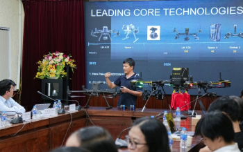 ĐHQG-HCM và Công ty RtR thúc đẩy hợp tác phát triển công nghệ thiết bị bay không người lái