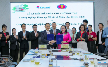 Trường Đại học Khoa học Xã hội và Nhân văn, ĐHQG-HCM ký kết hợp tác chiến lược với Công ty cổ phần du lịch và tiếp thị giao thông vận tải Việt Nam - Vietravel