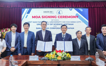 Thỏa thuận hợp tác Chương trình thực tập sinh với Tập đoàn SAKATA Inx, Nhật Bản